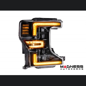 Ford Super Duty LED Headlights - XB Series - Morimoto - Amber DRL